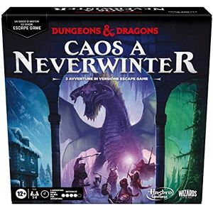 Hasbro Dungeons & Dragons: Chaos a Neverwinter, A Mystery and Riddles Escape Game D&D Escape Room Board Game for 2 to 6 Players Hasbro Dungeons & Dragons: Chaos a Neverwinter, A Mystery and Riddles Escape Game D&D Escape Room Board Game for 2 to 6 Players