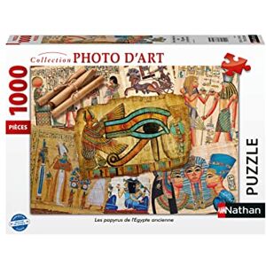 NATHAN 1000 piece jigsaw puzzle The Papyrus of Ancient Egyptian Adults and children aged 14 years and above jigsaw puzzle Photo d'Art Collection 87326 NATHAN 1000 piece jigsaw puzzle The Papyrus of Ancient Egyptian Adults and children aged 14 years and above jigsaw puzzle Photo d'Art Collection 87326