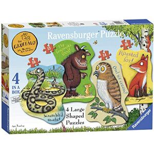 Ravensburger The Gruffalo 4 Large Shaped Jigsaw Puzzles (10, 12, 14, 16 Pieces) for Kids Age 3 Years Up Educational Toys for Toddlers Ravensburger The Gruffalo 4 Large Shaped Jigsaw Puzzles (10, 12, 14, 16 Pieces) for Kids Age 3 Years Up Educational Toys for Toddlers