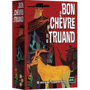 Asmodee Igiari Le Bon, LA Chevre ET Le Truand Board games Card and Bluff Game from 14 Years 2 to 5 Players 45 Min French Version Asmodee Igiari Le Bon, LA Chevre ET Le Truand Board games Card and Bluff Game from 14 Years 2 to 5 Players 45 Min French Version