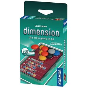 Thames & Kosmos Dimension: The Brain Game to Go, Spherical Stacking Puzzle Game, Family Games for Game Night, Board Games for Adults and Kids, For 1 Player, Age 8+, Dark Blue Thames & Kosmos Dimension: The Brain Game to Go, Spherical Stacking Puzzle Game, Family Games for Game Night, Board Games for Adults and Kids, For 1 Player, Age 8+, Dark Blue