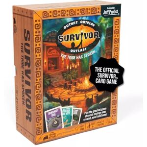 Exploding Kittens Survivor™: The Tribe Has Spoken™- The only official card game for Survivor™ fans- Family Party Game for ages 8 and up -3 to 6 players- great for adults, teens & kids. Exploding Kittens Survivor™: The Tribe Has Spoken™- The only official card game for Survivor™ fans- Family Party Game for ages 8 and up -3 to 6 players- great for adults, teens & kids.