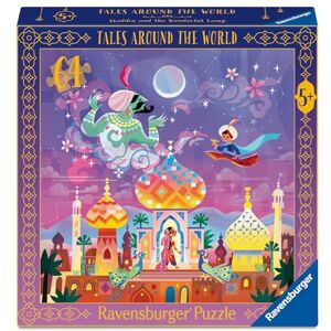 Ravensburger Tales Around the World 64 Piece Jigsaw Puzzle – Aladdin and the Wonderful Lamp Kids Puzzle with Story Poster Educational Fairytale Puzzle for Children Aged 4+ Ravensburger Tales Around the World 64 Piece Jigsaw Puzzle – Aladdin and the Wonderful Lamp Kids Puzzle with Story Poster Educational Fairytale Puzzle for Children Aged 4+