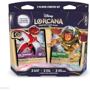 Ravensburger Disney Lorcana Trading Card Game for Adults and Kids 8 Years Up Set 12: Wilds Unknown 2 Player Deck Ravensburger Disney Lorcana Trading Card Game for Adults and Kids 8 Years Up Set 12: Wilds Unknown 2 Player Deck