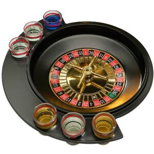 Premier Housewares Roulette Lucky Shot Drinking Game, 6 Glass Premier Housewares Roulette Lucky Shot Drinking Game, 6 Glass