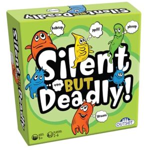 Outset Media Silent But Deadly The Award Winning Card Game Of Windy Fun Think Uno But With Farts Family Game For Ages 8+ Outset Media Silent But Deadly The Award Winning Card Game Of Windy Fun Think Uno But With Farts Family Game For Ages 8+