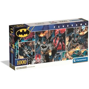 Clementoni Jigsaw Puzzle Panorama 1000 pieces, Batman, Puzzle for Adults 14-99 Years, Compact box, Made in Italy, 39500 Clementoni Jigsaw Puzzle Panorama 1000 pieces, Batman, Puzzle for Adults 14-99 Years, Compact box, Made in Italy, 39500