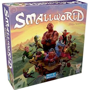 Asmodee Days of Wonder Small World Board Game Ages 8+ 2-5 Players 40-80 Minute Playing Time Asmodee Days of Wonder Small World Board Game Ages 8+ 2-5 Players 40-80 Minute Playing Time