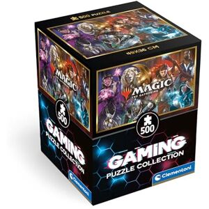 Clementoni Jigsaw Puzzle Cube Magic The Gathering 500 Pieces Gaming Collection Puzzle For Adults 14-99 Years, Gift For Men/Women, Game, Made In Italy, 35563 Clementoni Jigsaw Puzzle Cube Magic The Gathering 500 Pieces Gaming Collection Puzzle For Adults 14-99 Years, Gift For Men/Women, Game, Made In Italy, 35563