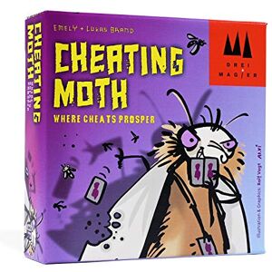 Coiledspring Games Three Magicians Cheating Moth Card Game Ages 7+ 3-5 Players 20 Minutes Playing Time Coiledspring Games Three Magicians Cheating Moth Card Game Ages 7+ 3-5 Players 20 Minutes Playing Time