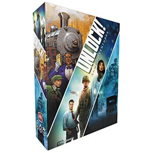 Asmodee Unlock 10! Game Adventures Card Game Ages 10+ 1-6 Players 60+ Minutes Playing Time, Multicolor Asmodee Unlock 10! Game Adventures Card Game Ages 10+ 1-6 Players 60+ Minutes Playing Time, Multicolor