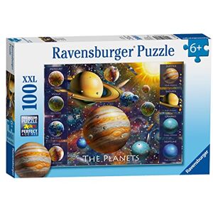 Ravensburger The Planets 100 Piece XXL Jigsaw Puzzle for Kids, Solar System Puzzle with Extra Large Pieces, Ages 6 Years and Up Ravensburger The Planets 100 Piece XXL Jigsaw Puzzle for Kids, Solar System Puzzle with Extra Large Pieces, Ages 6 Years and Up