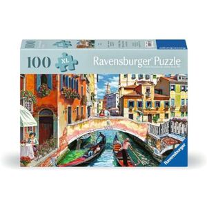 Ravensburger Feel Well & Puzzle & Board Venice, 100 piece for Adults and Kids Age 9 Years Up Ravensburger Feel Well & Puzzle & Board Venice, 100 piece for Adults and Kids Age 9 Years Up