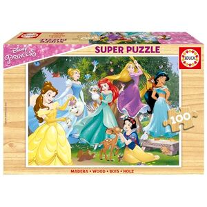 Educa 100 Disney Princess Wooden Puzzle Eco-Friendly Cinderella Snow White More Learning Toy Ages 6+ (17628) Educa 100 Disney Princess Wooden Puzzle Eco-Friendly Cinderella Snow White More Learning Toy Ages 6+ (17628)