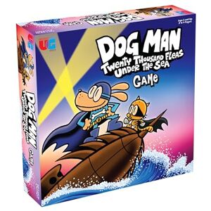 University Games Dog Man 20,000 Fleas Under the Sea Board Game – Family Game for 2–4 Players, Ages 6+ University Games Dog Man 20,000 Fleas Under the Sea Board Game – Family Game for 2–4 Players, Ages 6+