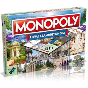 Winning Moves Royal Leamington Spa Monopoly Board Game, Tour around the board, buy, sell and trade your way to success, makes a great gift for ages 8 plus Winning Moves Royal Leamington Spa Monopoly Board Game, Tour around the board, buy, sell and trade your way to success, makes a great gift for ages 8 plus