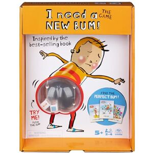 Spin Master Games I Need a New Bum! The Game Based on the Book With Bum Popper and Cheek Tiles, Fun for Family Game Night, for Kids Ages 5 and Up Spin Master Games I Need a New Bum! The Game Based on the Book With Bum Popper and Cheek Tiles, Fun for Family Game Night, for Kids Ages 5 and Up