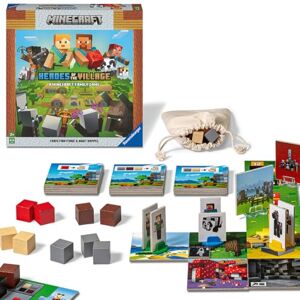 Ravensburger Minecraft Heroes of the Village Board Game for Kids Age 6 Years Up 2 to 4 Players for Boys and Girls Ravensburger Minecraft Heroes of the Village Board Game for Kids Age 6 Years Up 2 to 4 Players for Boys and Girls
