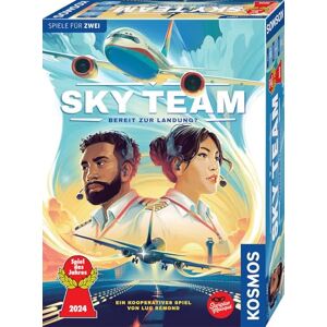 Kosmos 684044 Sky Team Ready to Landing? Game of the Year 2024, Cooperative Game for 2 People from 10 Years, Strategy Game, Board Game Kosmos 684044 Sky Team Ready to Landing? Game of the Year 2024, Cooperative Game for 2 People from 10 Years, Strategy Game, Board Game
