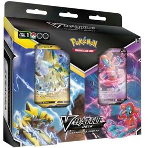 Pokémon TCG: V Battle Deck Zeraora vs. Deoxys (2 60 Card Ready-to-Play V Battle Decks) Pokémon TCG: V Battle Deck Zeraora vs. Deoxys (2 60 Card Ready-to-Play V Battle Decks)