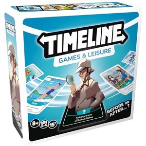 Asmodee Timeline Games & Leisure Family Trivia Card Game Ages 8+ 2-6 Players 15 Minutes Playing Time Asmodee Timeline Games & Leisure Family Trivia Card Game Ages 8+ 2-6 Players 15 Minutes Playing Time