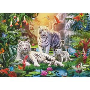 Ravensburger White Tiger Family 1000 Piece Jigsaw Puzzles for Adults and Kids Age 12 Years Up Ravensburger White Tiger Family 1000 Piece Jigsaw Puzzles for Adults and Kids Age 12 Years Up