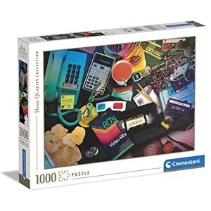 Clementoni 39649 Collection Puzzle 80S Nostalgia Jigsaw Puzzle 1000 Pieces, Made In Italy, Jigsaw Puzzle For Adults Clementoni 39649 Collection Puzzle 80S Nostalgia Jigsaw Puzzle 1000 Pieces, Made In Italy, Jigsaw Puzzle For Adults