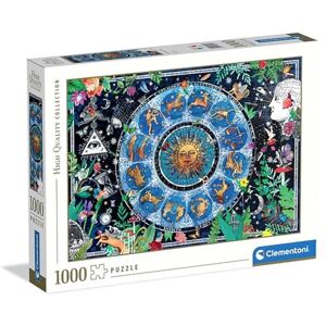 Clementoni Jigsaw Puzzle 1000 pieces, Astrological Chart Collection, Puzzle for Adults 14-99 Years, 39890, Made in Italy Clementoni Jigsaw Puzzle 1000 pieces, Astrological Chart Collection, Puzzle for Adults 14-99 Years, 39890, Made in Italy
