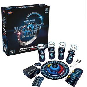 TOMY The Weakest Link Board Game Official BBC Trivia Game Show Adaptation Family & Party Game for 4–8 Players Ages 14+ TOMY The Weakest Link Board Game Official BBC Trivia Game Show Adaptation Family & Party Game for 4–8 Players Ages 14+