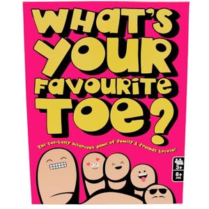 What’s your favourite toe? What's Your Favourite Toe? Can You Guess Who Said What? Card Game for Kids and Adults Funny for 8 Year Olds+ 3+ Players What’s your favourite toe? What's Your Favourite Toe? Can You Guess Who Said What? Card Game for Kids and Adults Funny for 8 Year Olds+ 3+ Players