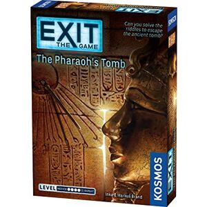Thames & Kosmos EXIT: The Pharaoh's Tomb Level: 4/5 Unique Escape Room Game 1-4 Players Puzzle Solving Strategy Board Games for Adults & Kids, Ages 12+ 692698 Thames & Kosmos EXIT: The Pharaoh's Tomb Level: 4/5 Unique Escape Room Game 1-4 Players Puzzle Solving Strategy Board Games for Adults & Kids, Ages 12+ 692698