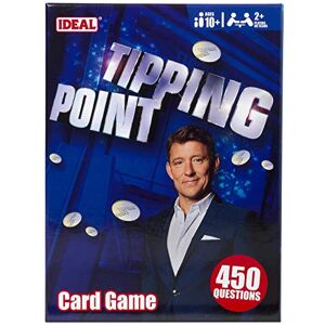 IDEAL - Tipping Point Card Game - 450 Questions - Family TV Show - Ages 10+ - Card Game IDEAL - Tipping Point Card Game - 450 Questions - Family TV Show - Ages 10+ - Card Game