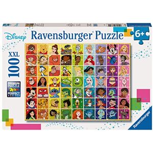 Ravensburger Disney Pixar Disney & Pixar Colour Palette Jigsaw Puzzles for Kids Age 6 Years Up 100 Pieces XXL Gifts for Children Ravensburger Disney Pixar Disney & Pixar Colour Palette Jigsaw Puzzles for Kids Age 6 Years Up 100 Pieces XXL Gifts for Children