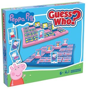 Winning Moves Peppa Guess Who? Board Game Featuring Mummy Pig, George, Daddy Pig Easy Setup, Ages 6+ Winning Moves Peppa Guess Who? Board Game Featuring Mummy Pig, George, Daddy Pig Easy Setup, Ages 6+