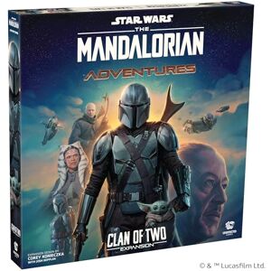 Asmodee Star Wars The Mandalorian Adventures: Clan Of Two Expansion Cooperative Board Game Ages 12+ 1-4 Players 30-60 Minutes Playing Time Asmodee Star Wars The Mandalorian Adventures: Clan Of Two Expansion Cooperative Board Game Ages 12+ 1-4 Players 30-60 Minutes Playing Time