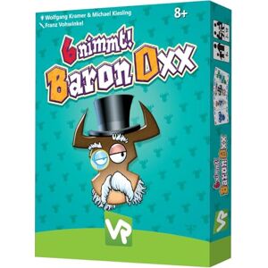 AMIGO Games 6 Nimmt! Baron Oxx Card Game, 2-10 Players, Ages 8+, 110 Cards, 30 Min Playtime, Turquoise, Green AMIGO Games 6 Nimmt! Baron Oxx Card Game, 2-10 Players, Ages 8+, 110 Cards, 30 Min Playtime, Turquoise, Green
