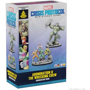 Asmodee Atomic Mass Games Marvel Crisis Protocol: Abomination & Wrecking Crew Miniatures Board Game Ages 14+ 2 Players 60+ Minutes Playing Time Asmodee Atomic Mass Games Marvel Crisis Protocol: Abomination & Wrecking Crew Miniatures Board Game Ages 14+ 2 Players 60+ Minutes Playing Time
