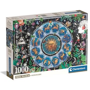Clementoni Jigsaw Puzzle Collection 1000 pieces Astrological Chart, Puzzle for Adults 14-99 Years, Compact box, Made in Italy, 39937 Clementoni Jigsaw Puzzle Collection 1000 pieces Astrological Chart, Puzzle for Adults 14-99 Years, Compact box, Made in Italy, 39937