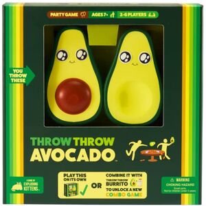 Exploding Kittens Throw Throw Avocado 2-6 Players Ages 7+ 15 Minutes to Play Dodgeball Card Game Ideal for Party, Family Game Night, Kids and Adults Exploding Kittens Throw Throw Avocado 2-6 Players Ages 7+ 15 Minutes to Play Dodgeball Card Game Ideal for Party, Family Game Night, Kids and Adults