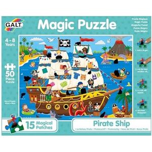 Galt Toys, Magic Puzzle Pirate Ship, Magic Jigsaw Puzzle, Ages 4 Years Plus Galt Toys, Magic Puzzle Pirate Ship, Magic Jigsaw Puzzle, Ages 4 Years Plus