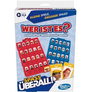 Hasbro Who is it? Compact, the original guessing game for children, travel game for 2 players, fun everywhere Hasbro Who is it? Compact, the original guessing game for children, travel game for 2 players, fun everywhere