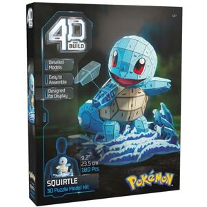 4D Build , Pokémon Squirtle 3D Model Kit, Pokémon Collectibles, Kanto Starter Collection, Desk Décor, Adult Puzzles, Building Toys, 3D Puzzles for Adults & Teens, 180 Pieces, for Ages 12 & Up 4D Build , Pokémon Squirtle 3D Model Kit, Pokémon Collectibles, Kanto Starter Collection, Desk Décor, Adult Puzzles, Building Toys, 3D Puzzles for Adults & Teens, 180 Pieces, for Ages 12 & Up
