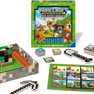 Ravensburger Minecraft Gifts for Boys Builder & Biomes Junior Board Game for Kids Age 5 Years Up Ravensburger Minecraft Gifts for Boys Builder & Biomes Junior Board Game for Kids Age 5 Years Up