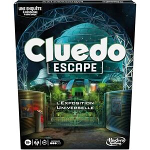 Hasbro Cluedo Escape The Universal Exhibition Board Game Single Use Escape Game French Version Hasbro Cluedo Escape The Universal Exhibition Board Game Single Use Escape Game French Version