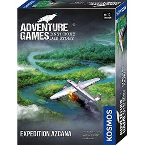 Kosmos 682842 Adventure Games Expedition Azcana, Discover the Story, Exciting Adventure Game, Cooperative Board Game, from 10 Years, for 1 to 4 People Kosmos 682842 Adventure Games Expedition Azcana, Discover the Story, Exciting Adventure Game, Cooperative Board Game, from 10 Years, for 1 to 4 People