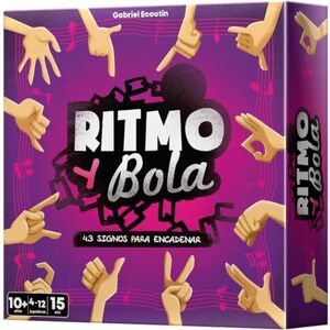 Asmodee Rhythm and Ball Board Game in Spanish Age 8+ Asmodee Rhythm and Ball Board Game in Spanish Age 8+