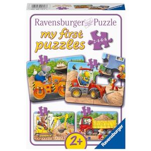 Ravensburger My First Puzzles, Construction Site Animals (2, 3, 4 & 5 piece) Jigsaw Puzzles for Kids 2 Years Up Educational Toys for Toddlers Ravensburger My First Puzzles, Construction Site Animals (2, 3, 4 & 5 piece) Jigsaw Puzzles for Kids 2 Years Up Educational Toys for Toddlers