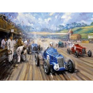 Ravensburger 500 Piece Jigsaw Puzzle – The Need For Speed by Kevin Walsh – Vintage 1930s Grand Prix Racing Scene, Classic Cars Puzzle for Adults & Teens Ravensburger 500 Piece Jigsaw Puzzle – The Need For Speed by Kevin Walsh – Vintage 1930s Grand Prix Racing Scene, Classic Cars Puzzle for Adults & Teens