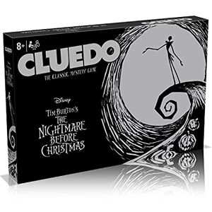 Winning Moves Nightmare Before Christmas Cluedo Board Game, Join Jack, Sally, Dr Finkelstein, Oogie Boogie to figure out who kidnapped Sandy Claws, gift for ages 8 plus Winning Moves Nightmare Before Christmas Cluedo Board Game, Join Jack, Sally, Dr Finkelstein, Oogie Boogie to figure out who kidnapped Sandy Claws, gift for ages 8 plus