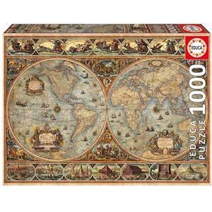 Educa 1000 Piece Orbis Terrarum Jigsaw Puzzle for Adults World Geography Challenge Theme tional Gift Ages 14+ (20173) Educa 1000 Piece Orbis Terrarum Jigsaw Puzzle for Adults World Geography Challenge Theme tional Gift Ages 14+ (20173)